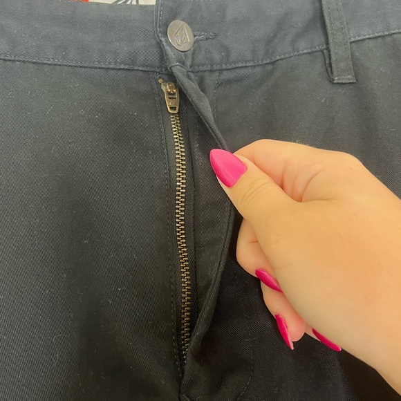 Volcom Men's Pant Black Size 34 - Picture 7 of 11